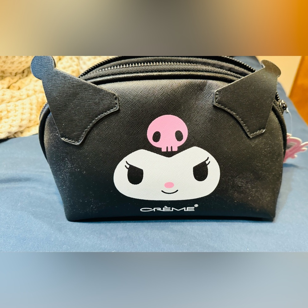 Kuromi makeup bag